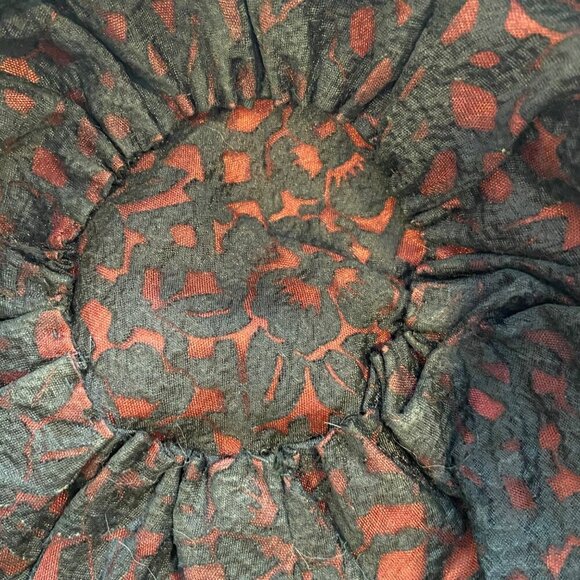 Vintage Brown Mink Fur Hat With Ribbon Tie Accent from Christine Originals - Picture 9 of 13